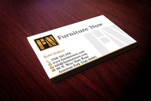 Business Card Design by Hardcore Design for Furniture Now | Design: #3373117