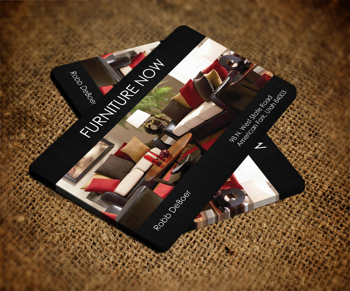 Business Card Design by Sarah Haroon for Furniture Now | Design #3358926