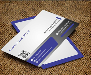 Business Card Design by AwsomeD for Furniture Now | Design: #3356735