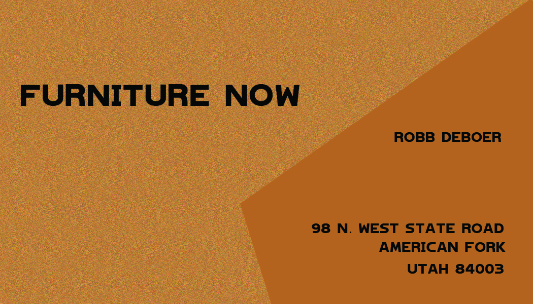 Business Card Design by Stunningd for Furniture Now | Design #3373611