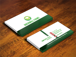 Hydroponic Farm Needs a Business Card | Diseño de Tarjeta de Presentación por Sajin