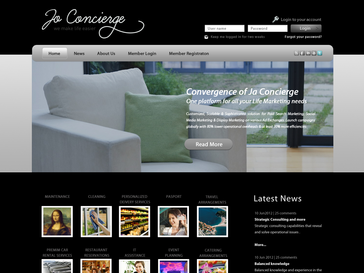 Web Design by Fifoconsult for this project | Design #831837