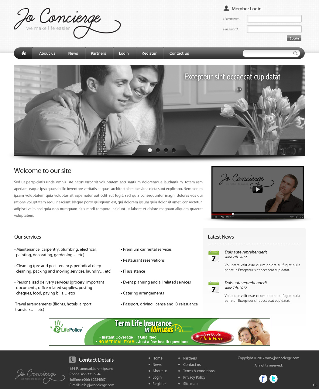 Web Design by pb for this project | Design #832098