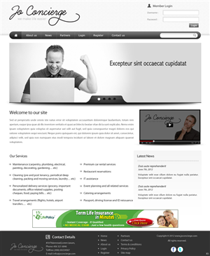 Diseño Web por pb para este proyecto | Diseño: #832222