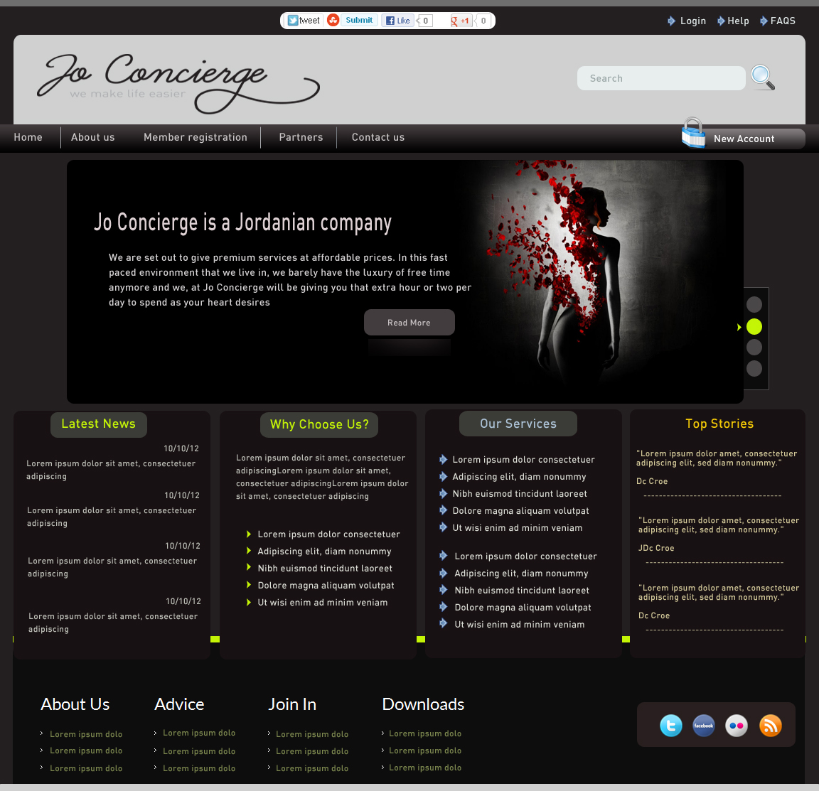 Web-Design von GK für dieses Projekt | Design #830334