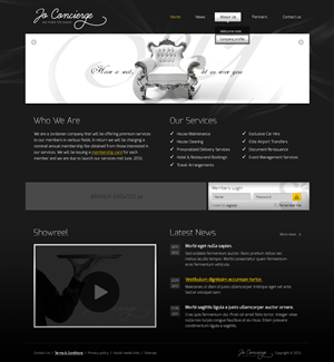 Jo Concierge Web Design Project | Diseño Web por Fuxxo Works