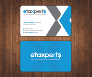 Visitenkarten-Design von Stylez Designz für etaxperts | Design: #9229377