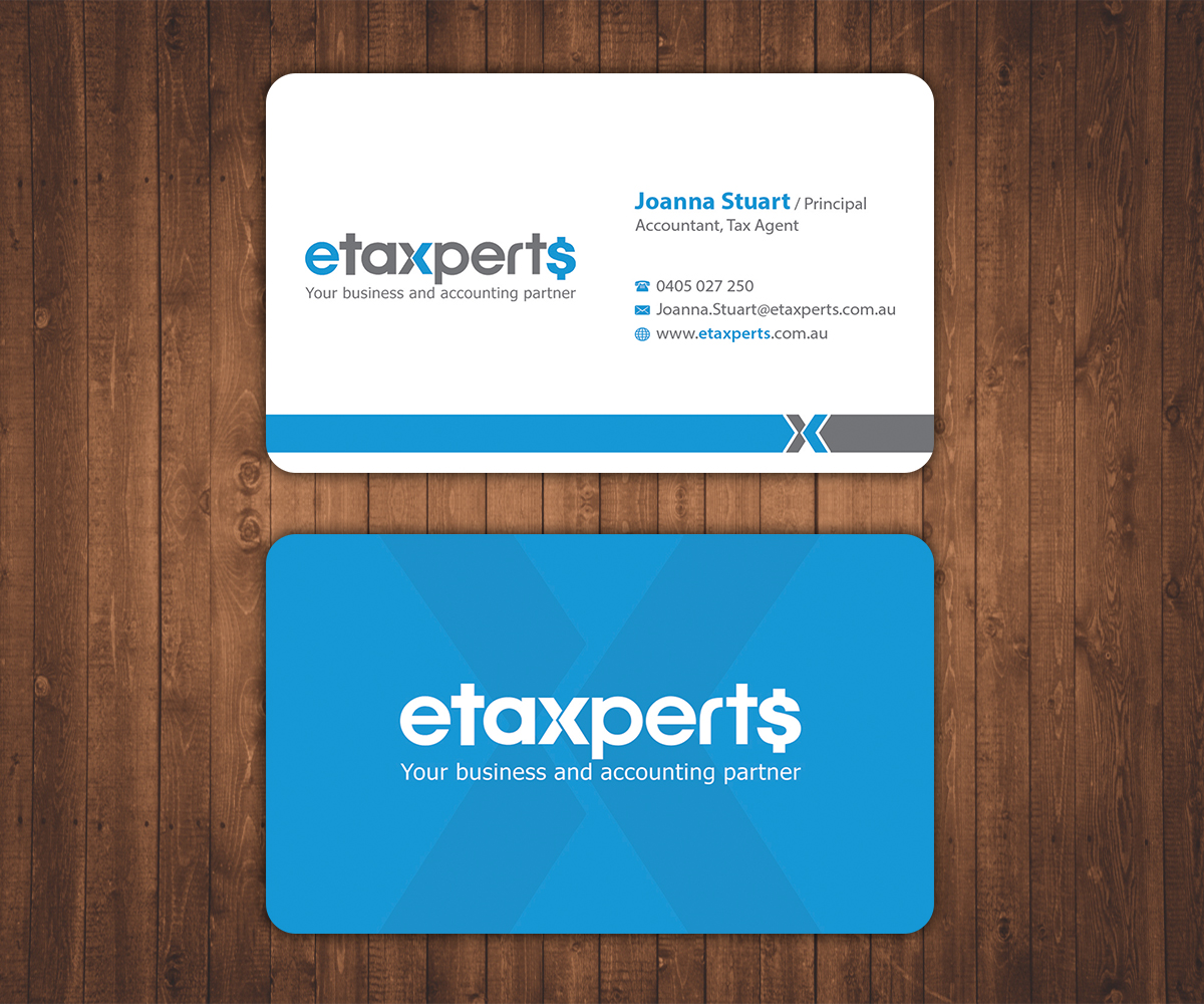 Business Card Design by Stylez Designz for etaxperts | Design #9229378