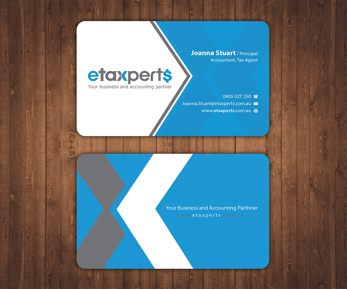 Business Card Design by Stylez Designz for etaxperts | Design #9229384