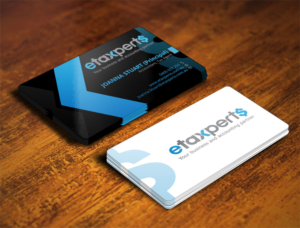 Business Card Design by Verified artistry (Design garden) for etaxperts | Design: #9206961