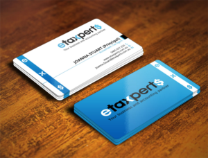 Business Card Design by Verified artistry (Design garden) for etaxperts | Design: #9206966