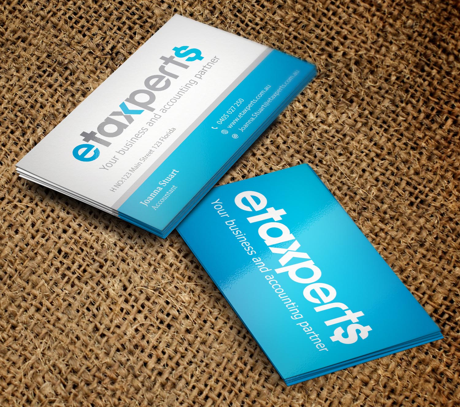Diseño de Tarjeta de Presentación por PD Studios para etaxperts | Diseño #9190664