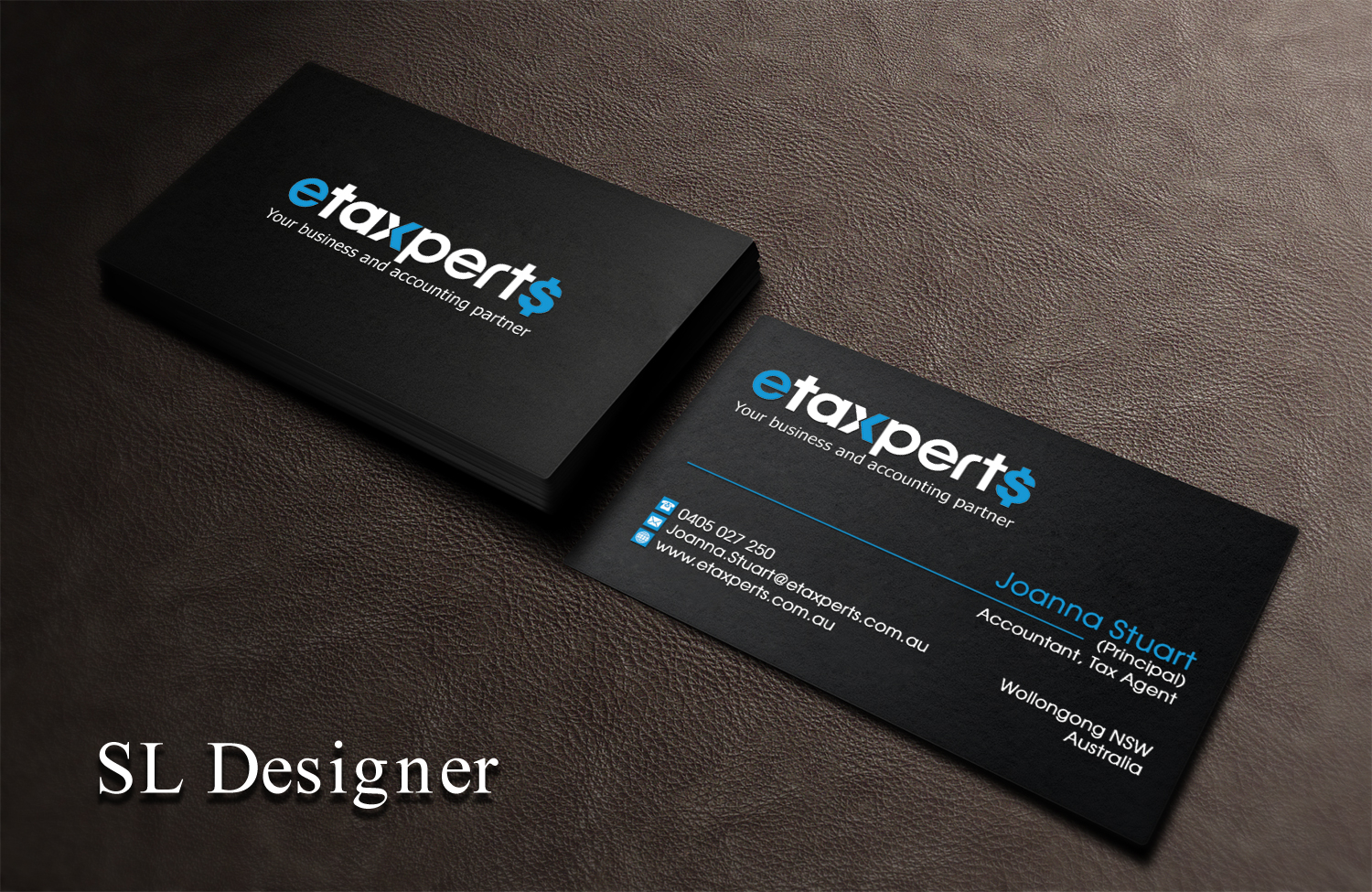 Visitenkarten-Design von SL Designer für etaxperts | Design #9192159