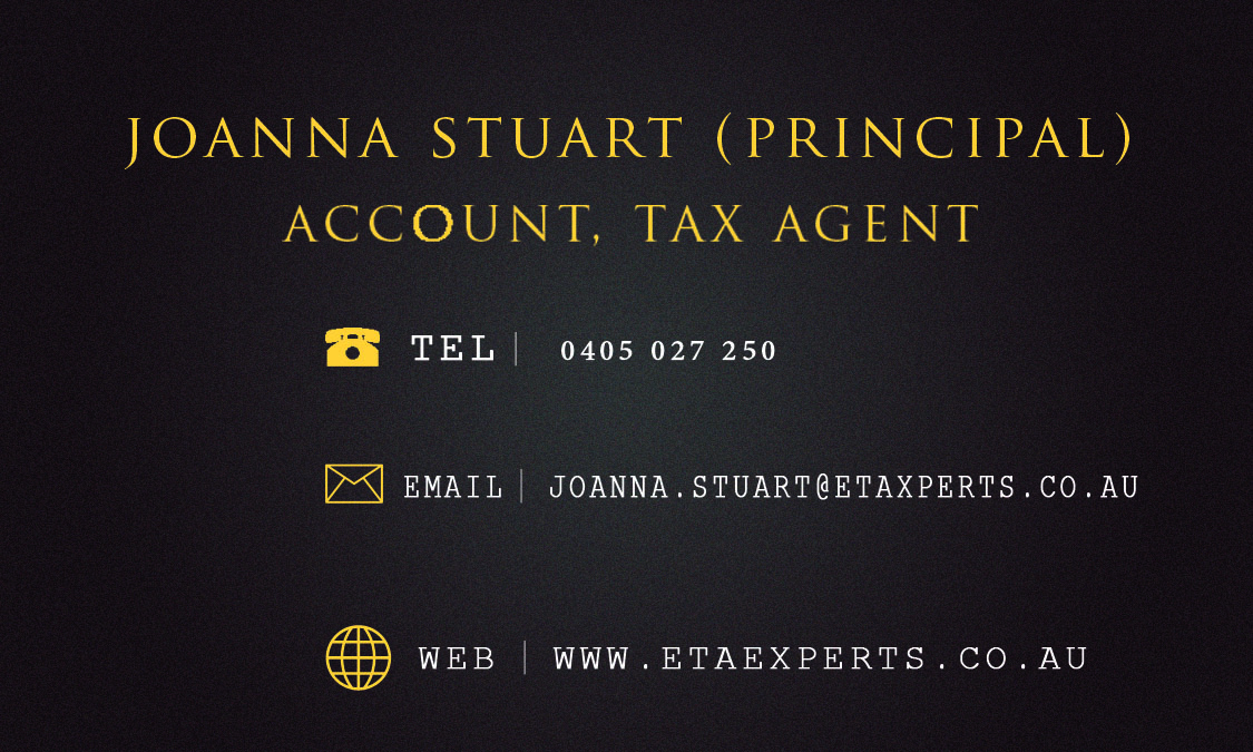 Business Card Design by Designer for etaxperts | Design #9196776