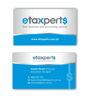 Business Card Design by IneseRo for etaxperts | Design #9196868