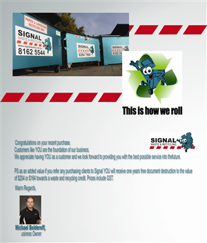 Graphic Design by bimgalarosa for Signal waste and recycling | Design: #3384329