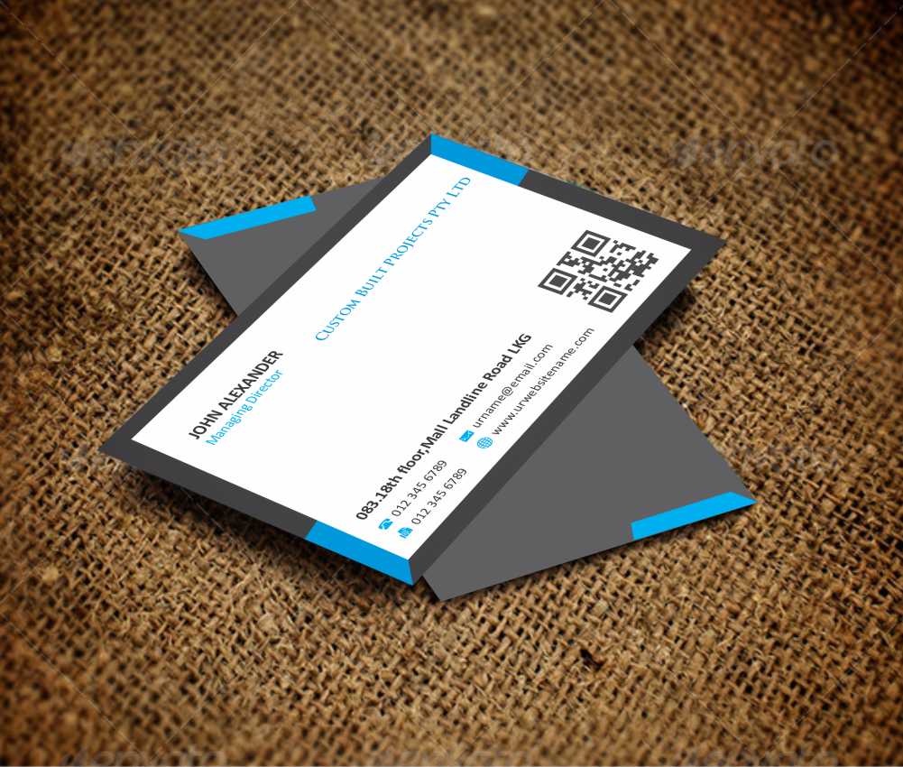 Business Card Design by AwsomeD for Custom Built Projects | Design #3356717