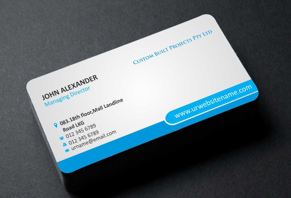 Design de Carte de Visite par AwsomeD pour Custom Built Projects | Design #3356722