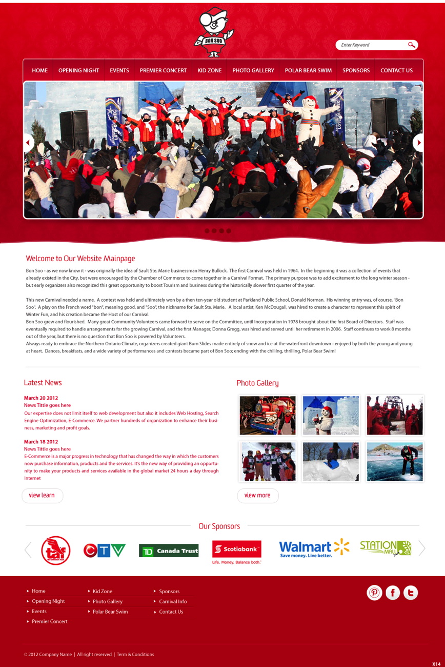Web Design par pb pour ce projet | Design #958451