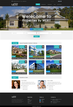 Web Design by designthevilla77 for this project | Design #3400121