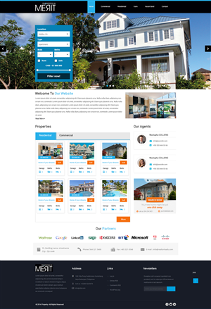 Web Design by pb for this project | Design: #3368576