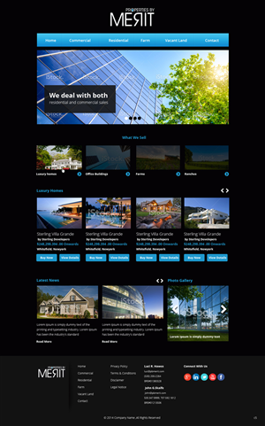 Web Design by pb for this project | Design: #3377105
