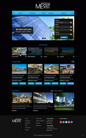 Web Design by pb for this project | Design: #3406634