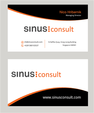 Business Card Design by Satyajit Sil Creations for this project | Design: #3360862