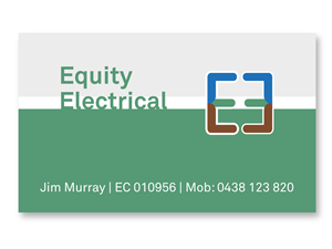 Diseño de Tarjeta de Presentación por Chris P para Equity Electrical | Diseño: #3386488