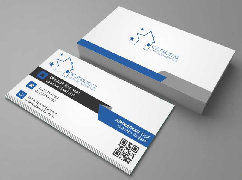 Business Card Design by AwsomeD for WesternStar Home Developments | Design #3363857