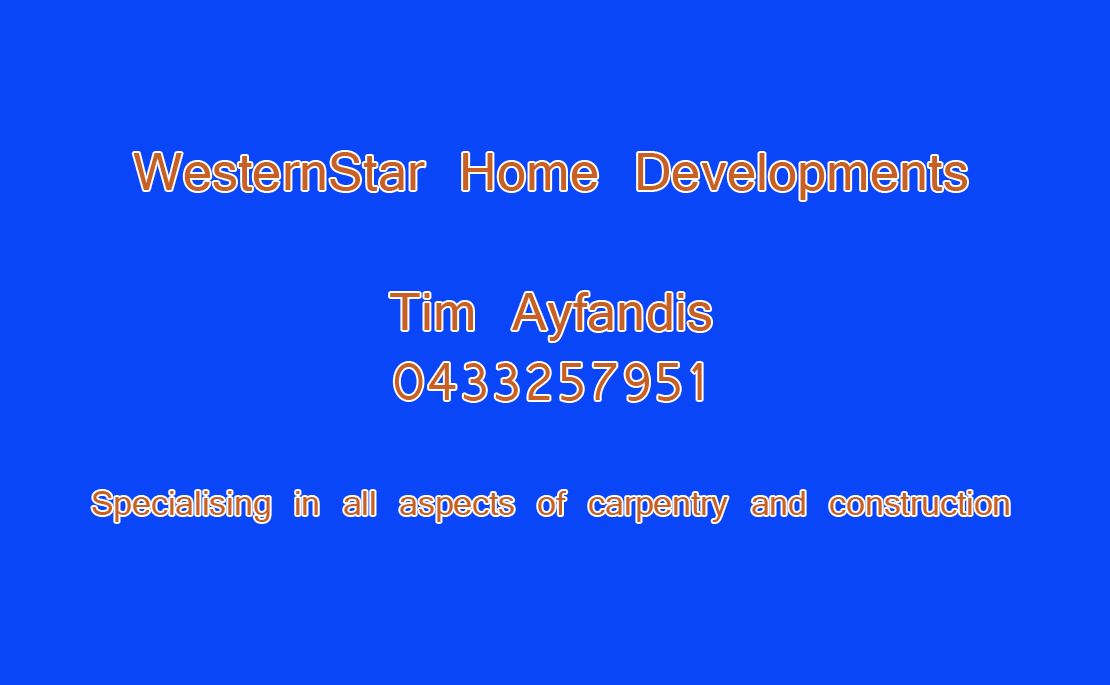 Business Card Design by David Winwood for WesternStar Home Developments | Design #3375193