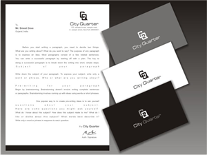 Logo Design by Logocraft for City Quarter | Design: #282561