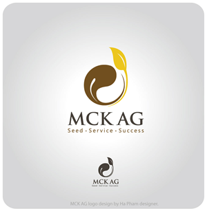 Logo Design by Hana for MCK Ag, LLC | Design: #828691