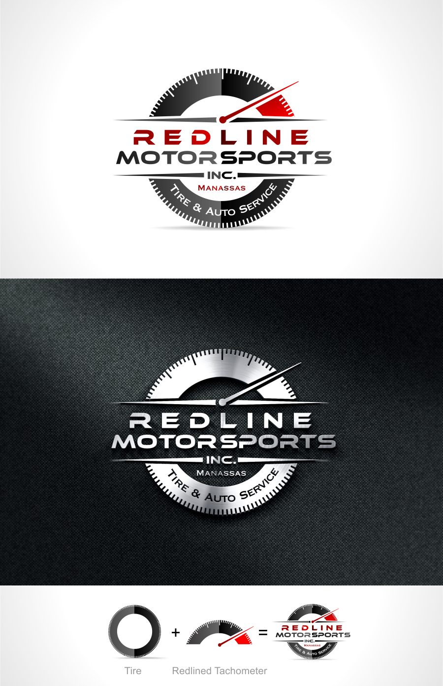 Logo Design by xygo_bg for Redline MotorSports Inc. | Design #3477406