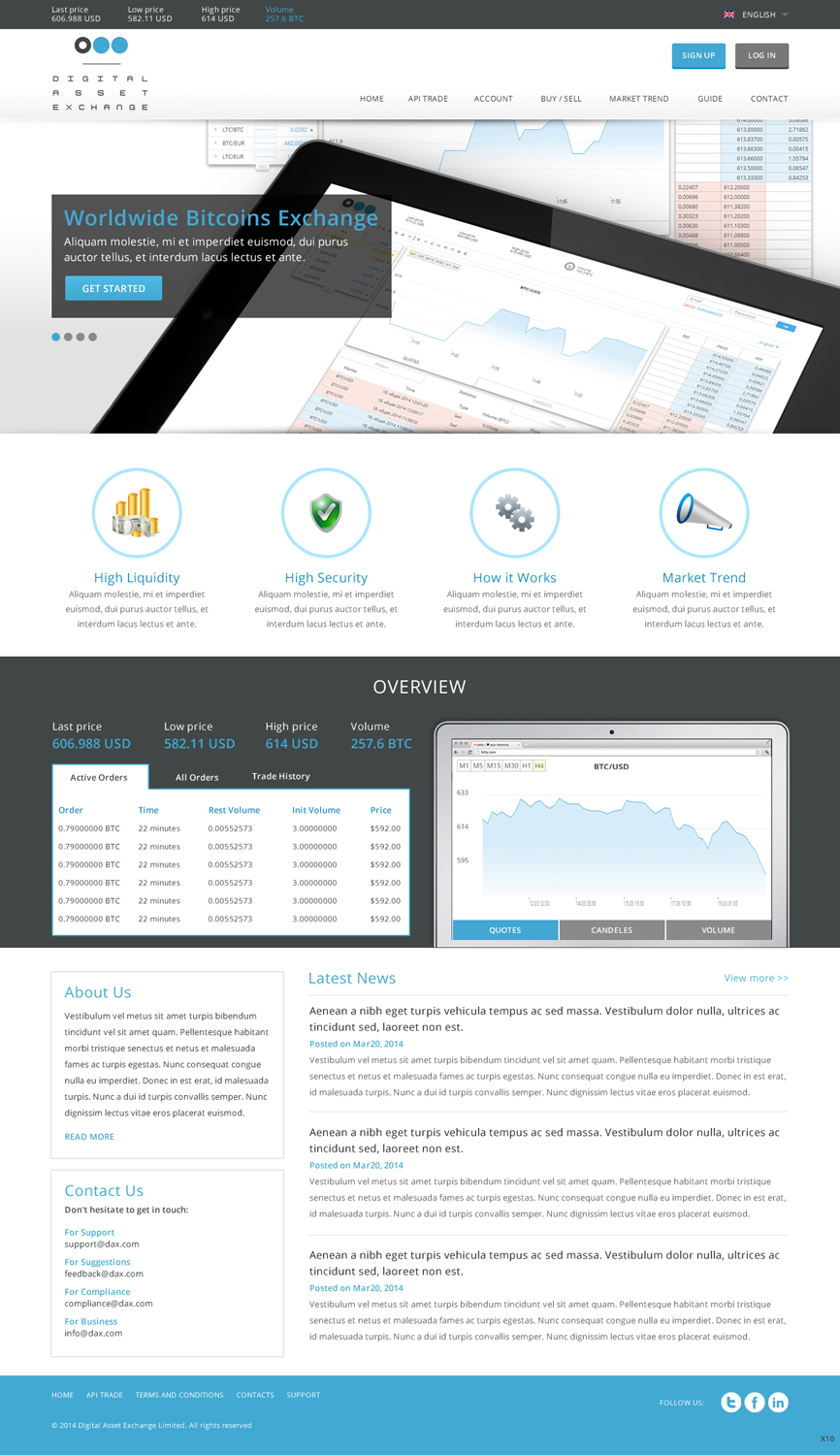 Web Design by pb for DSX Technologies Limited | Design #3376962