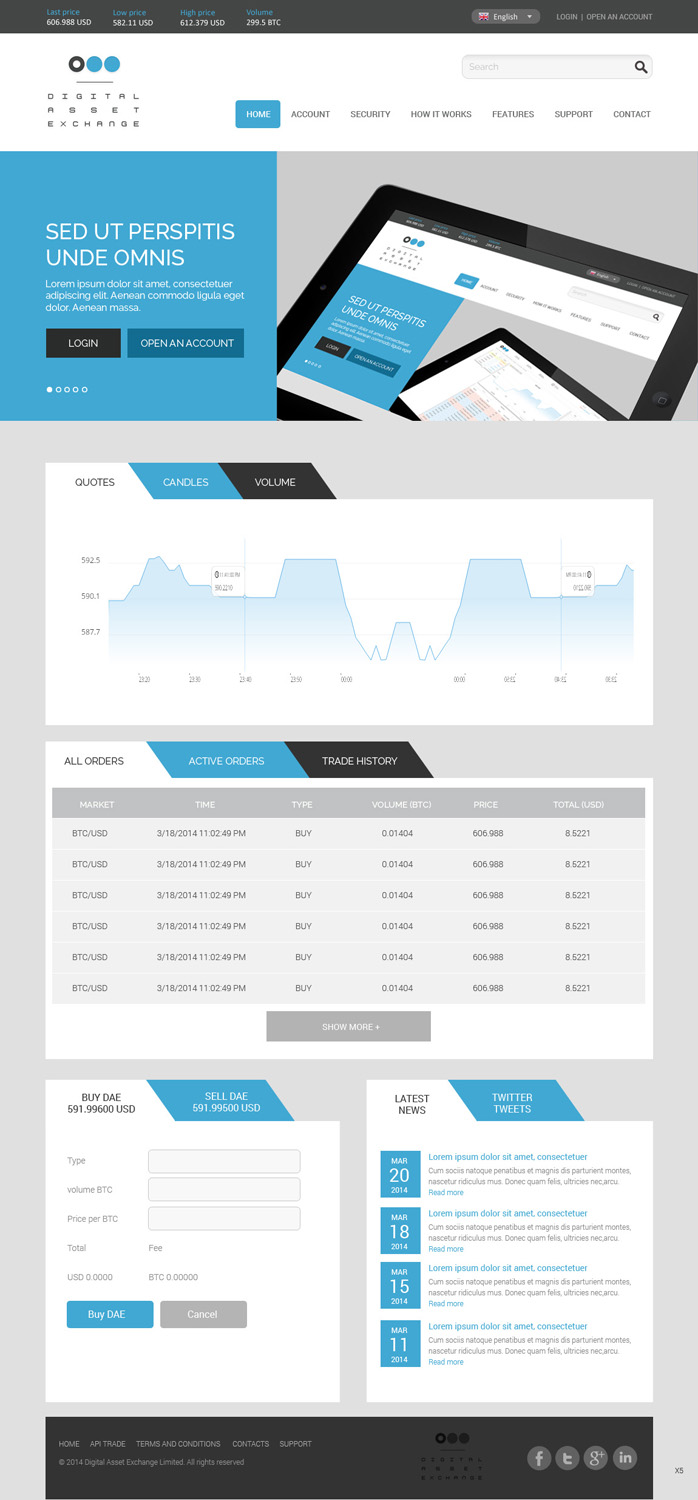 Web Design by pb for DSX Technologies Limited | Design #3376969