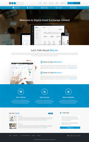 Web Design par the-lion-king pour DSX Technologies Limited | Design : #3464983