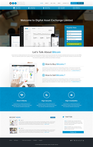 Web Design par the-lion-king pour DSX Technologies Limited | Design : #3468926