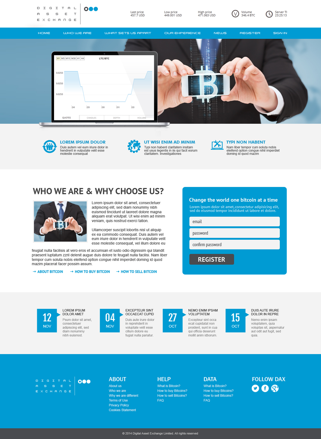 Web Design by jeckx2 for DSX Technologies Limited | Design #3476979