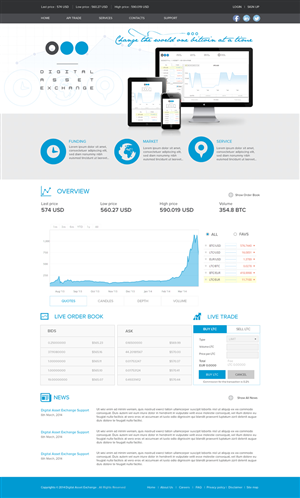 Web Design par Behriatech pour DSX Technologies Limited | Design : #3406978