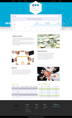 Web Design par Behriatech pour DSX Technologies Limited | Design : #3407350