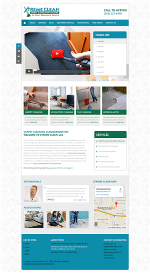 Web Design by web deskers for Maverick Web Video | Design #5050604
