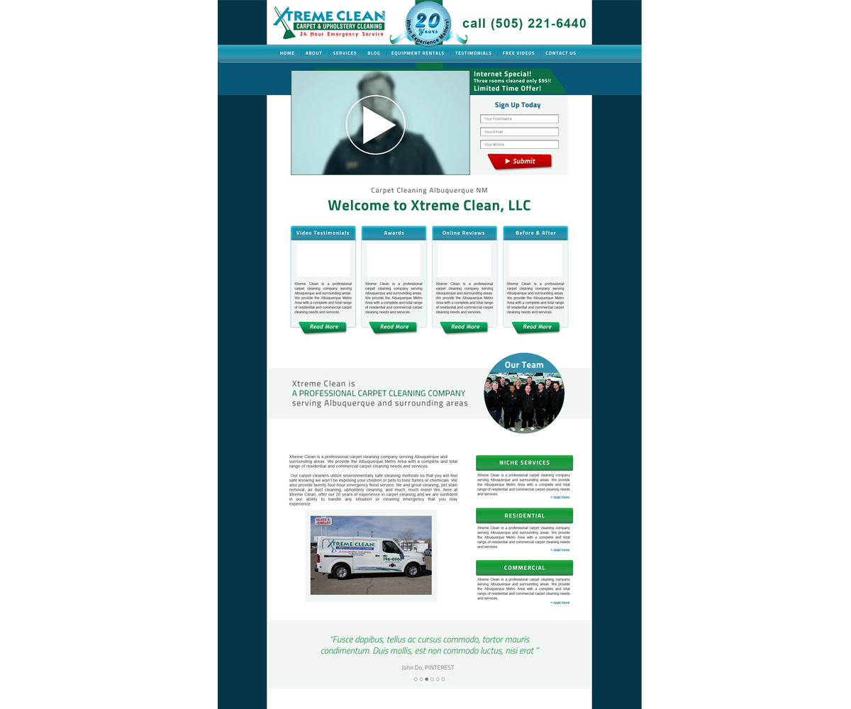 Diseño Web por neboica para Maverick Web Video | Diseño #5052194