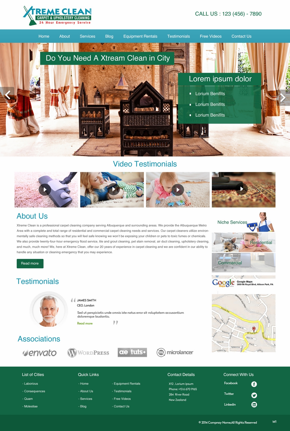 Web Design by pb for Maverick Web Video | Design #5043146