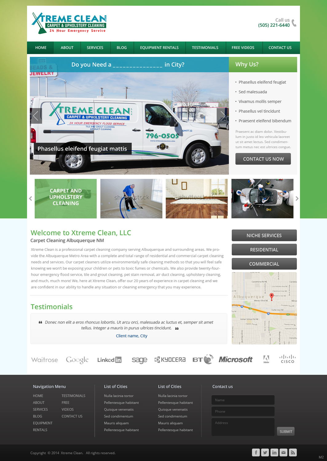 Web Design by pb for Maverick Web Video | Design #5043157