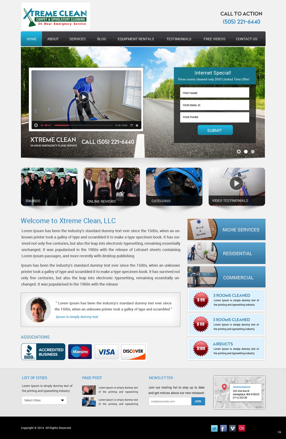 Diseño Web por pb para Maverick Web Video | Diseño #5499124