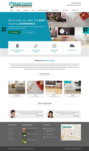 Web Design by OM for Maverick Web Video | Design #5038647