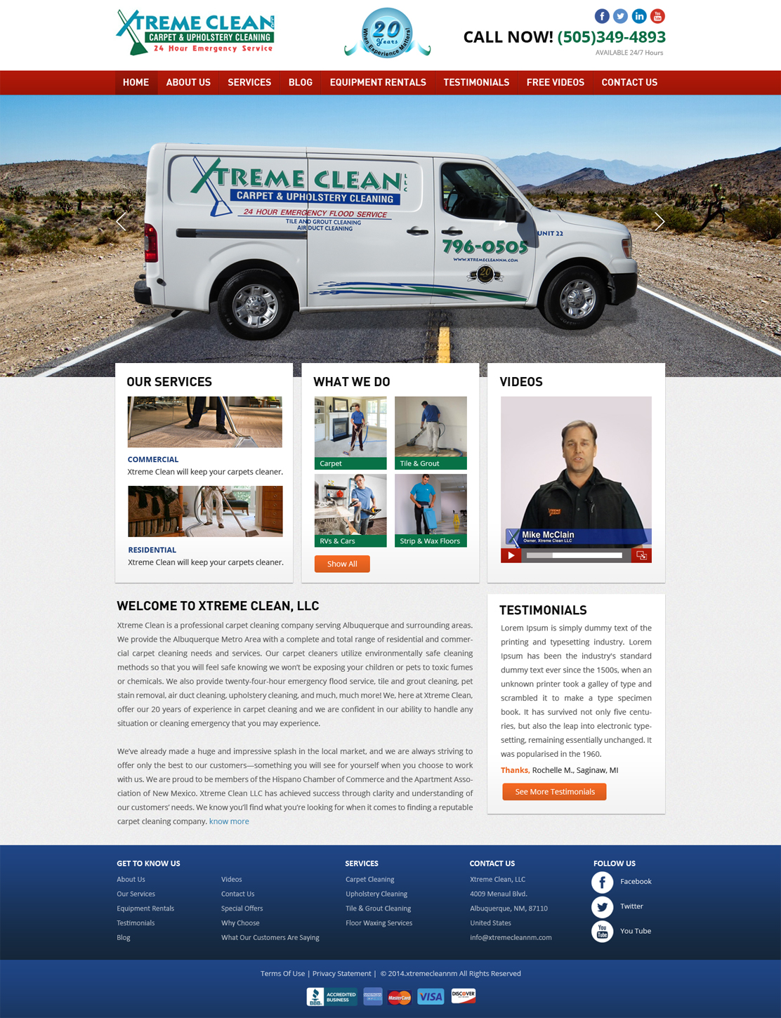 Web Design by Brajpal Freelance Website Designer for Maverick Web Video | Design #5235298