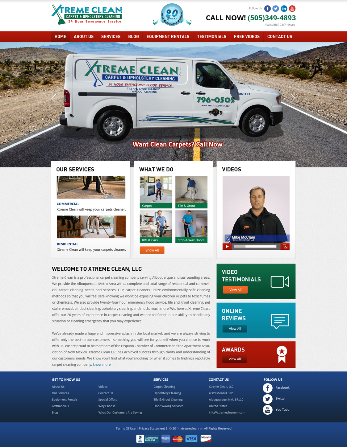Web Design by Brajpal Freelance Website Designer for Maverick Web Video | Design #5235424