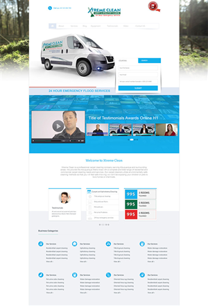 Web Design par Ananass-Templates pour Maverick Web Video | Design : #5067319